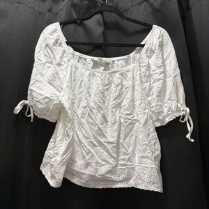 Hippie Rose White Top